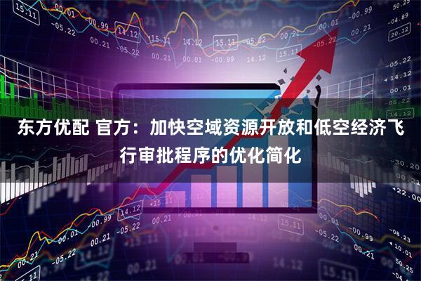 东方优配 官方：加快空域资源开放和低空经济飞行审批程序的优化简化
